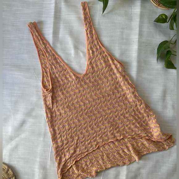 Knitted Colorful Festival Tanktop - Picture 1 of 4